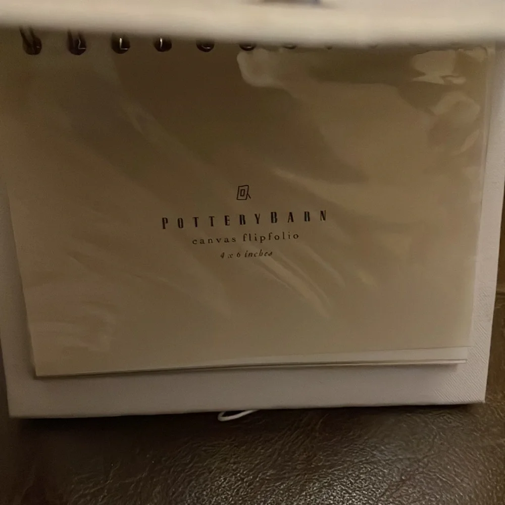 Pottery Barn flip folio